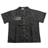 Triple Sevens Black Logo Short Sleeve Work Shirt