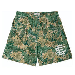 Eric Emanuel Leaf Camo Mesh Shorts