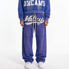 Vale Forever Classico Zip Up Hoodie Sapphire Blue