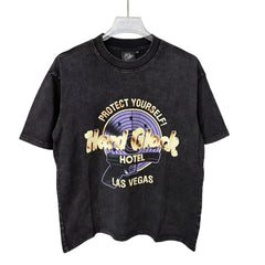 Triple Sevens Hard Glock Las Vegas Vintage Washed Graphic Tee
