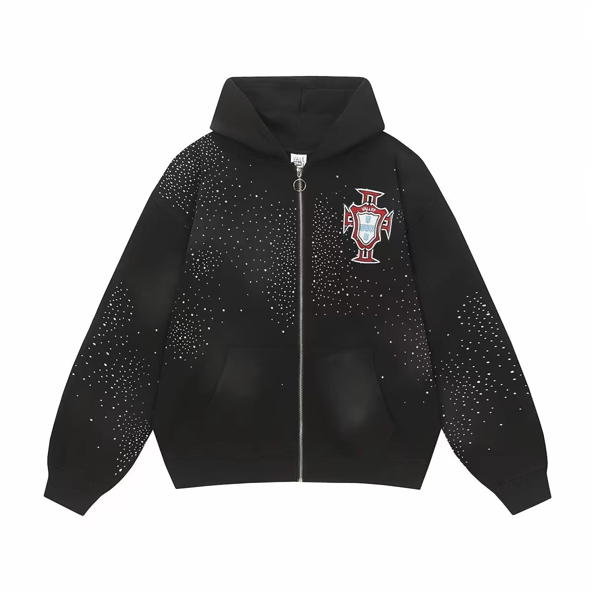 Vale Forever Pluto Cluster Zip Up Hoodie Black